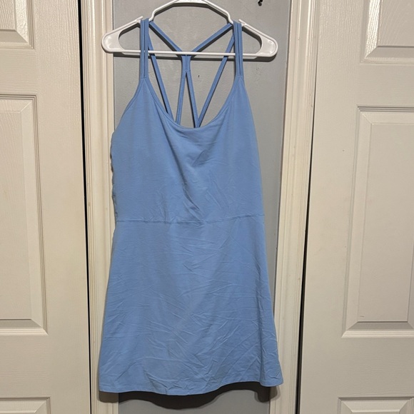 Light Blue Strappy Dress - Picture 4 of 10
